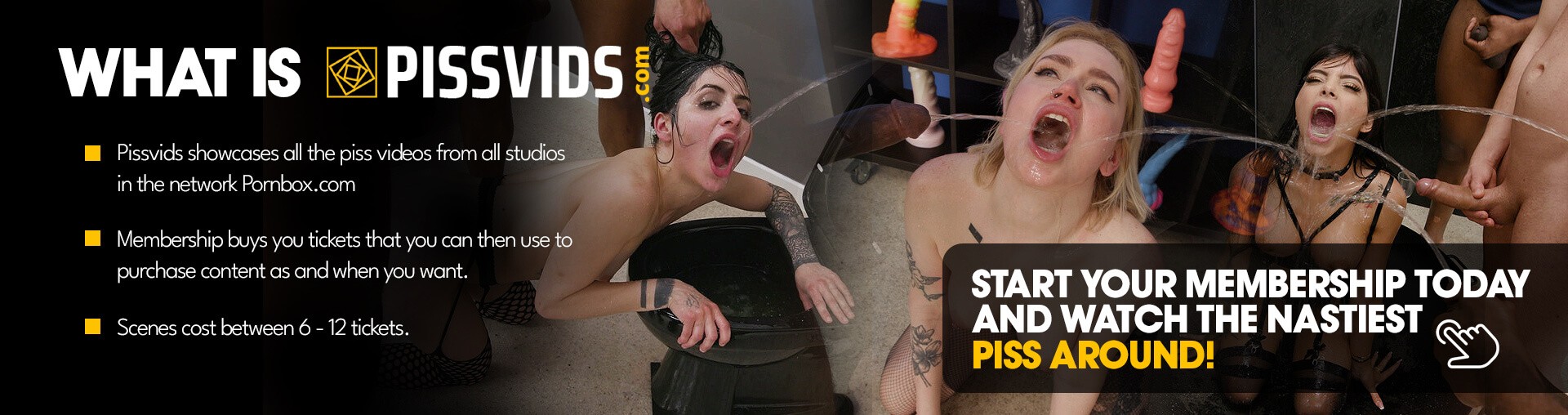 Get instant access to PissVids.com